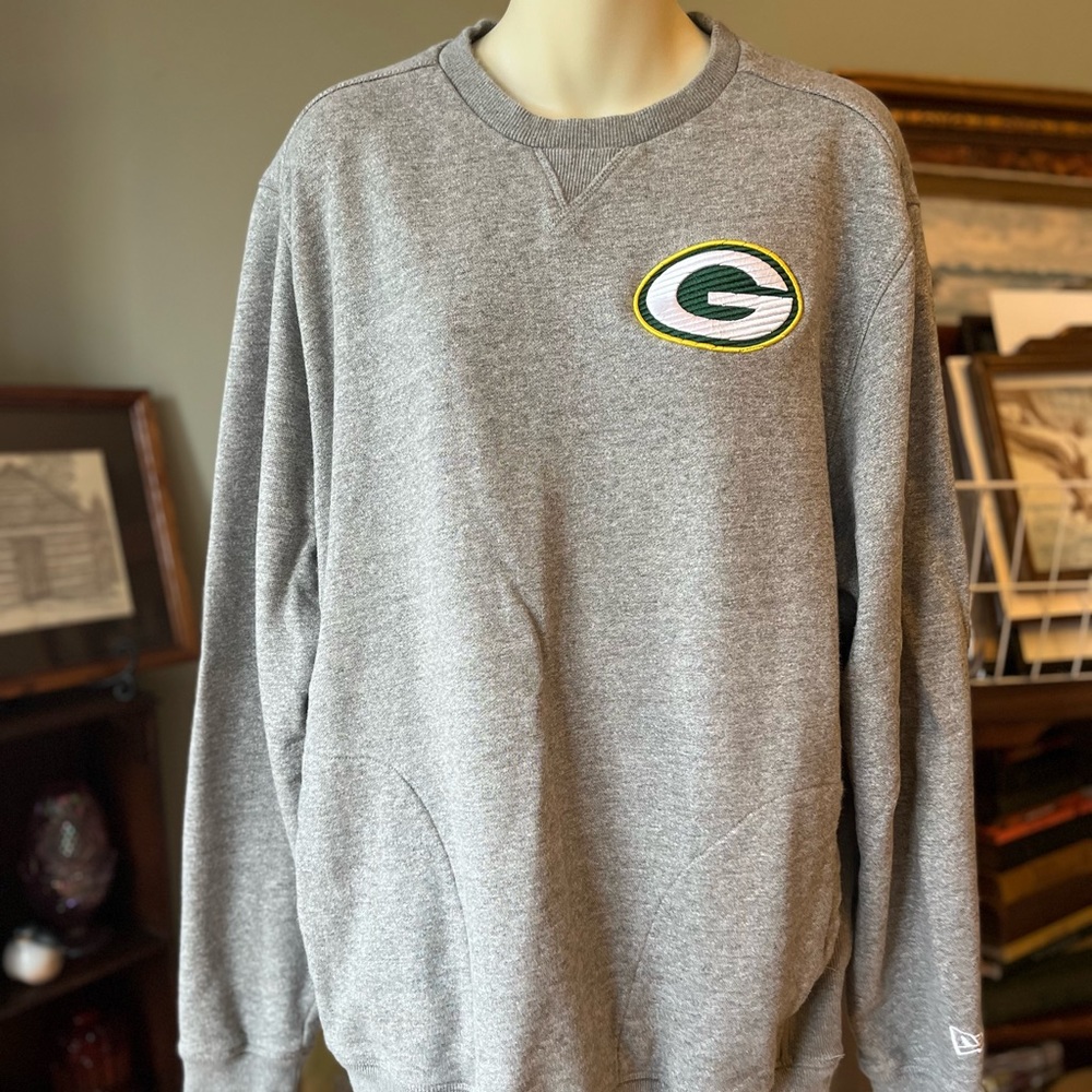 UNISEX NFL APPAREL SIZE XL GREENBAY PACKERS OVERSIZED SWEATSHIRT 100% COTTON